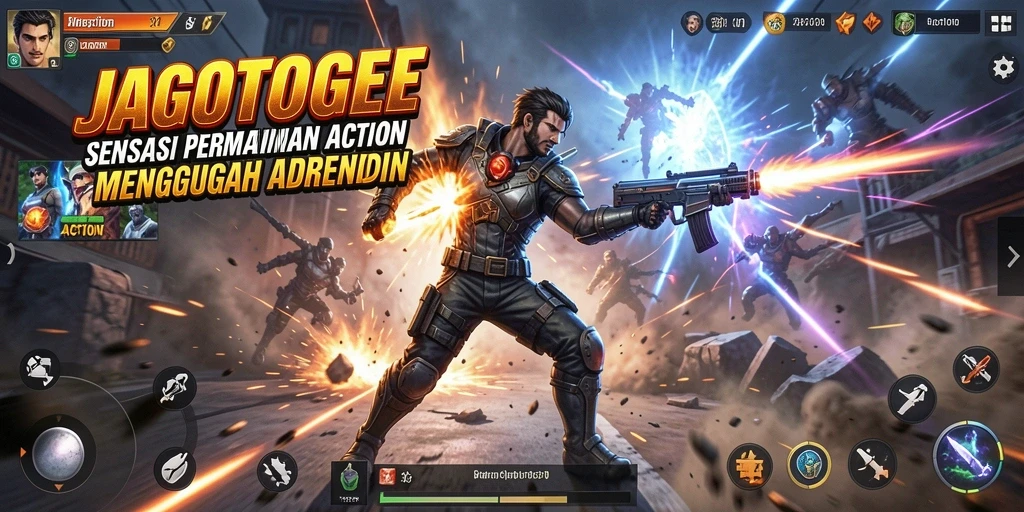 Tampilan antarmuka <strong>JAGOTOGEL</strong> yang menarik saat beraksi di battlefield.