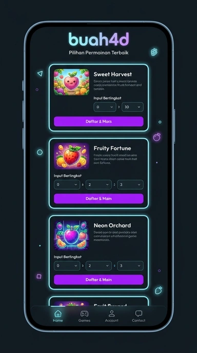 Panduan Registrasi Akun Buah4D untuk Pengguna Android