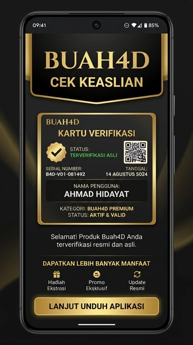 Halaman Resmi Buah4D untuk Pengguna Android